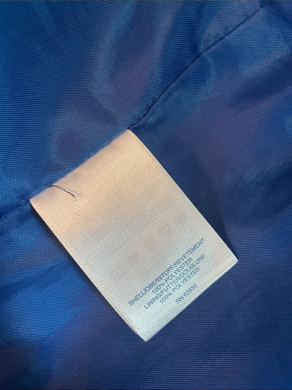 TT3- Lands' End Royal Blue Hooded Lightweight coat